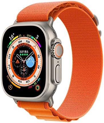 [Grocher] Geeduraloop Alpine Loop להקה עבור Apple Watch, כתום, כתום, ワンサイズ